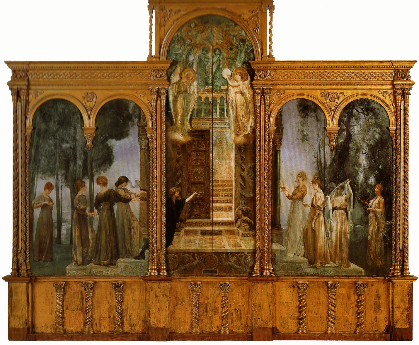 Vergini savie e vergini folli, 1890